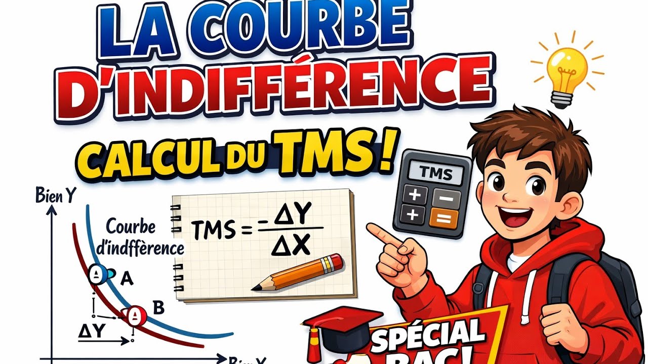 Courbe d'indifférence et calcul TMS