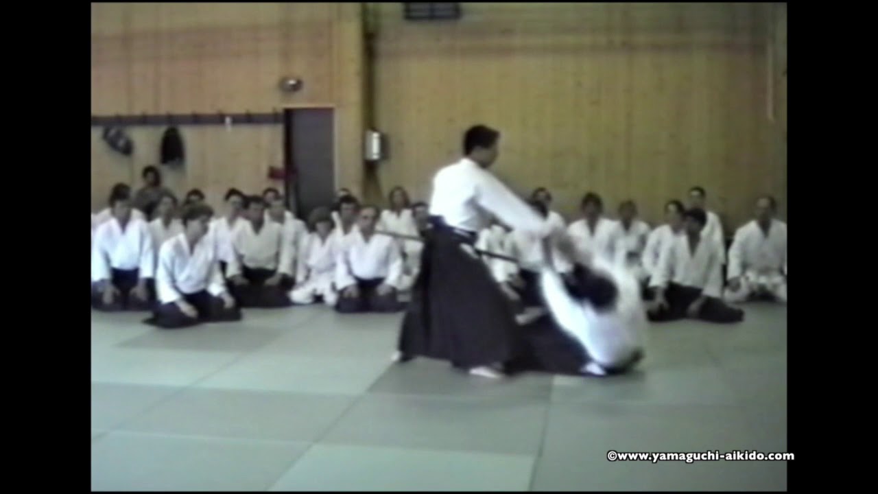 1990 München Germany Aikido Yamaguchi seigo sensei