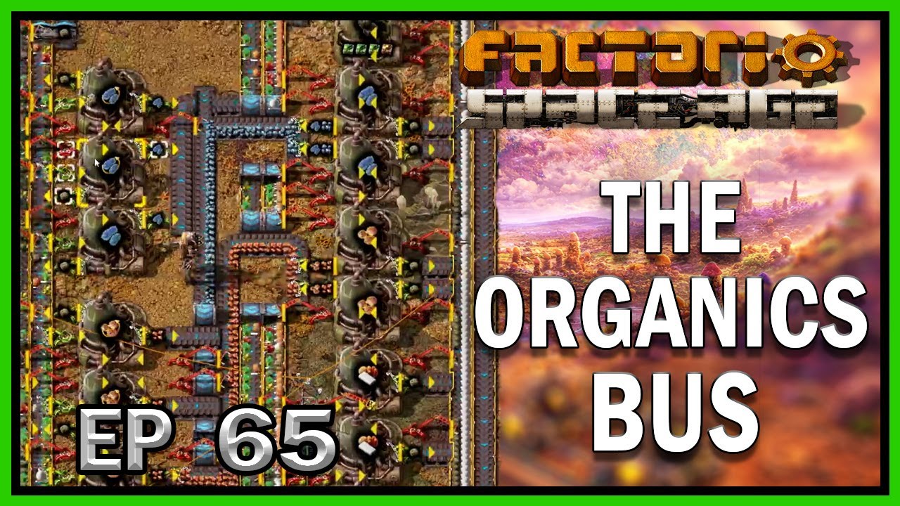 Суши-автобус Глеба | FACTORIO SPACEAGE - Эпизод 65 #factorio #spaceage #factorioletsplay