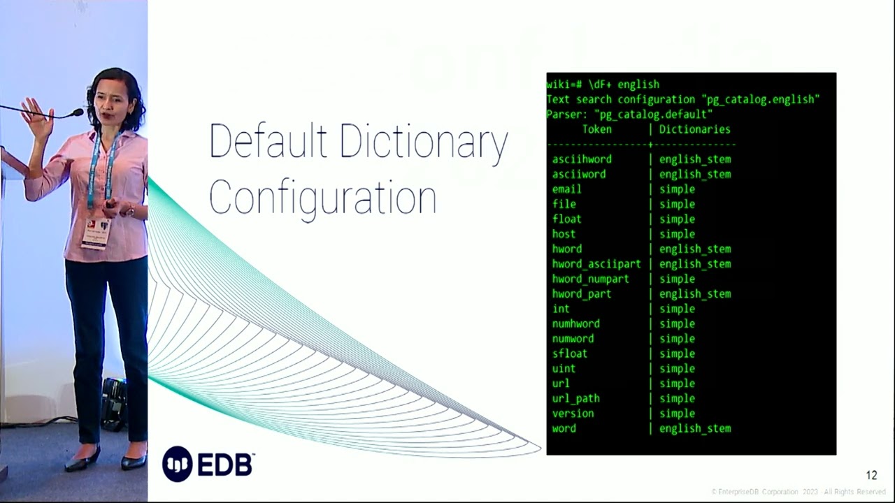 PGConf India 2023 -  Full Text Search Capabilities of PostgreSQL by Vaijayanti Bharadwaj (EDB)