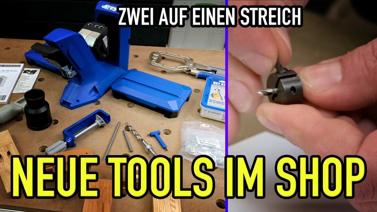 2 auf einen Streich - Aktions-Jig KPHJ720PRO-PROMO + DRILLO-TOOLS Tiefenanschläge - Mikes Toolshop
