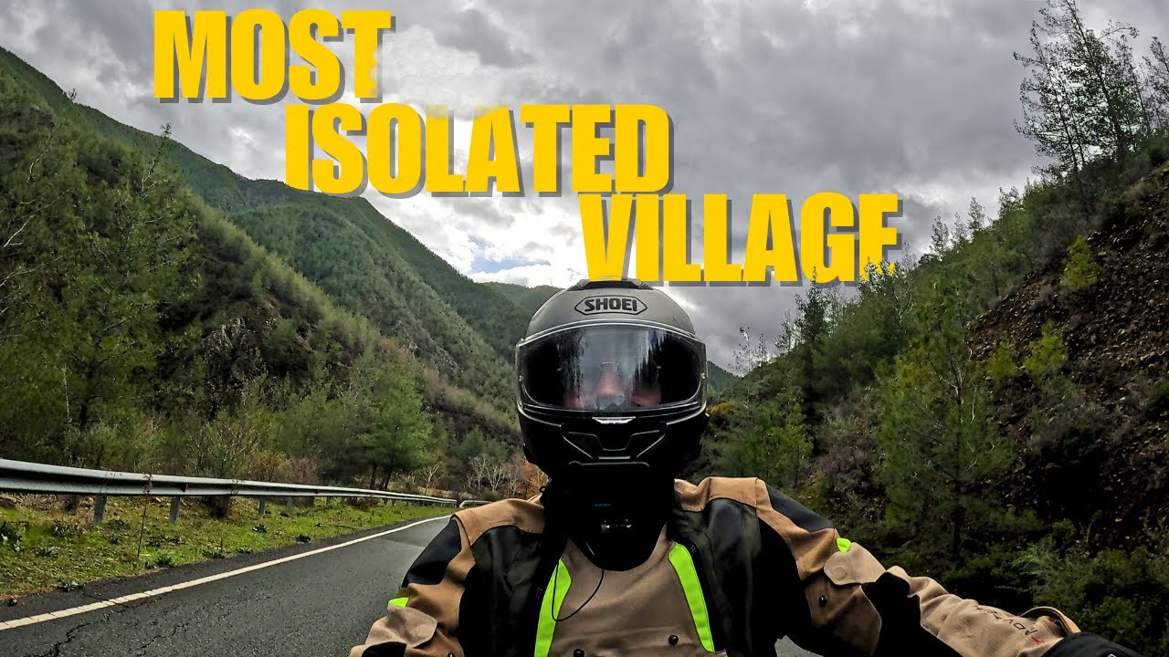 Motorcycle ride to Cyprus's most isolated village | Kato Pyrgos