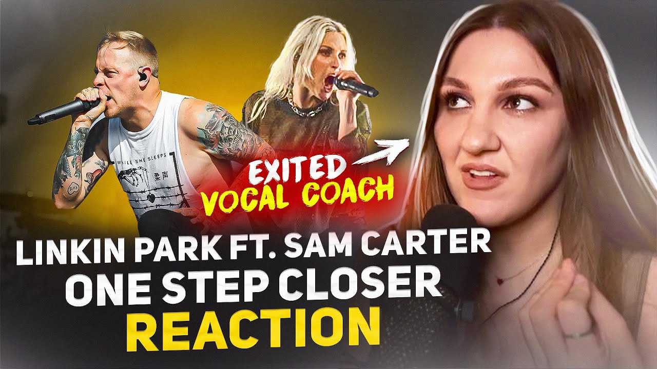 Преподаватель вокала отреагировал на дуэт Linkin Park и Сэма Картера из Architects — One Step Clo...