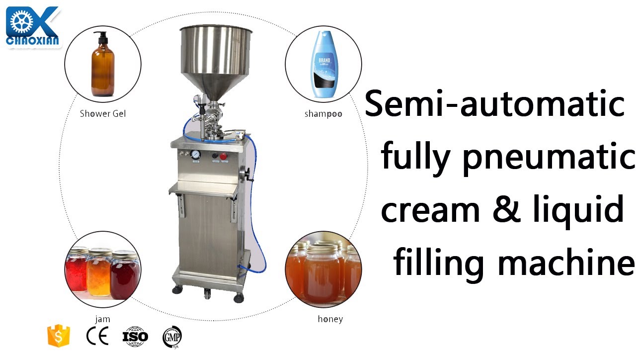 Liquid filling machine, fruit juice bottling machine, semi automatic filler for sauce cream lotion
