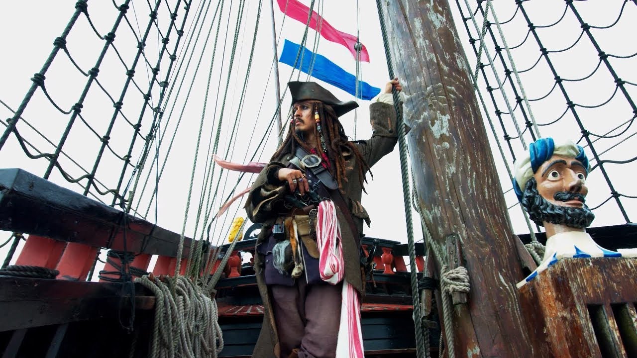 Captain Jack Sparrow real life in Netherland Batavia Ship