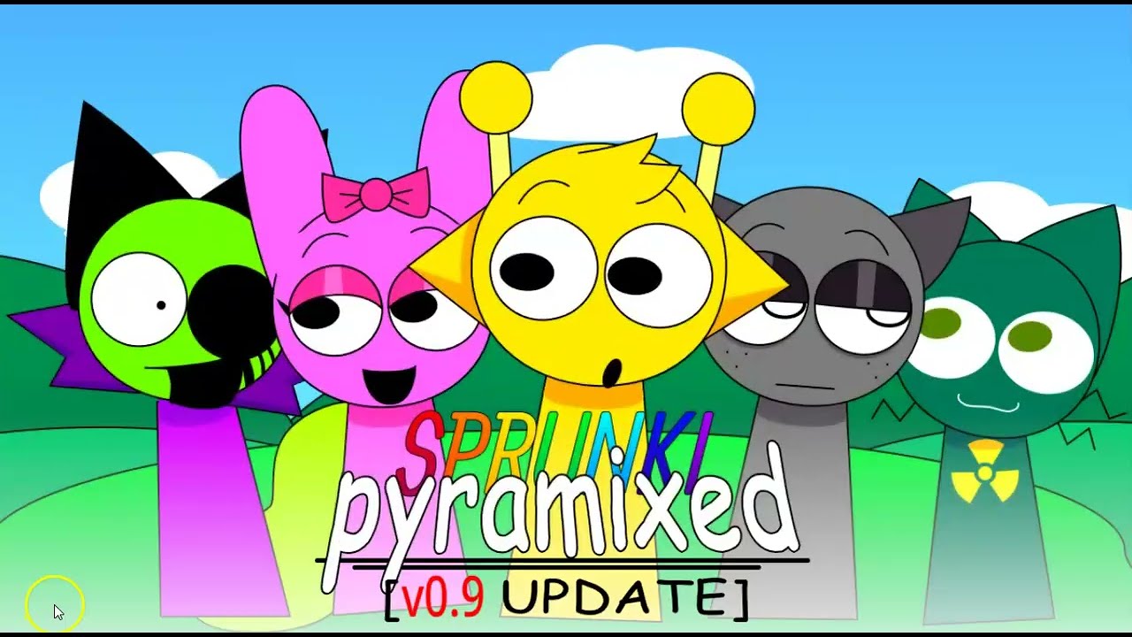 (REUPLOAD) Sprunki Pyramixed [0.9 UPDATE] - (Full Gameplay) (15 MINUTES SPECIAL!)