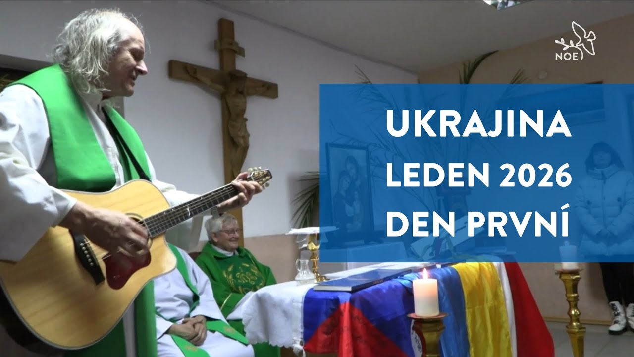P. Leoš Ryška s týmem na Ukrajině s humanitární pomocí  | Ukrajina leden 2026 – den první