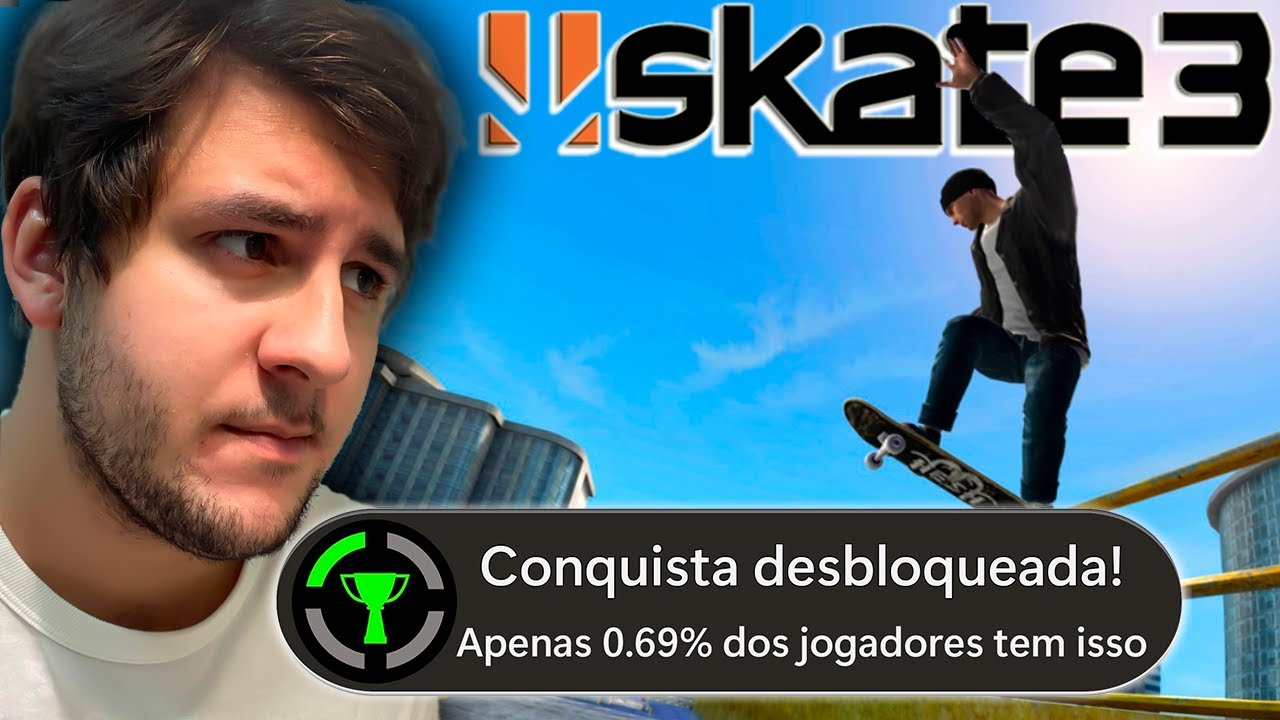 A PLATINA QUE CUSTOU R$3000!!! - Skate 3 - PIA PLATINA