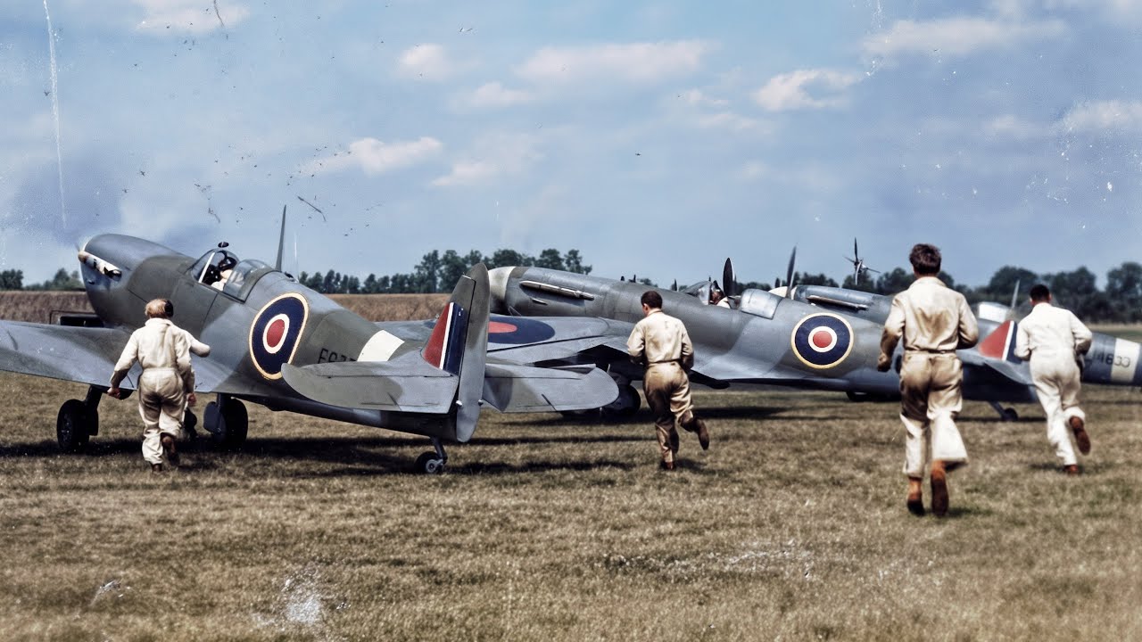 Aviation Titans: Supermarine & Vickers | From Spitfires to V-Bombers | Restored & Colorized