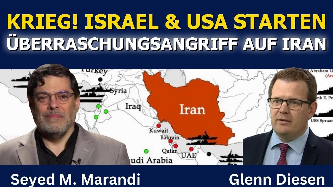 Seyed M. Marandi: Israel & USA starten Überraschungsangriff auf Iran