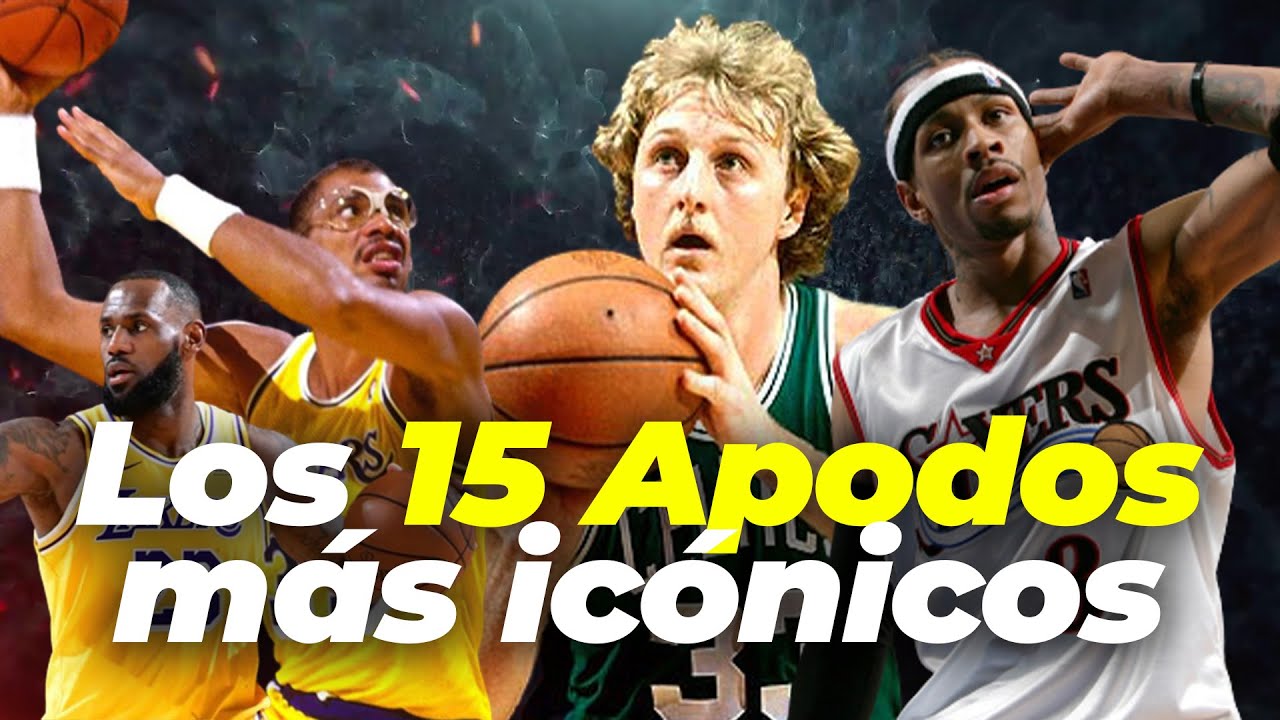 &iquest;Skyhook? &iquest;The Answer? Conoce los 15 apodos m&aacute;s ic&oacute;nicos de la NBA