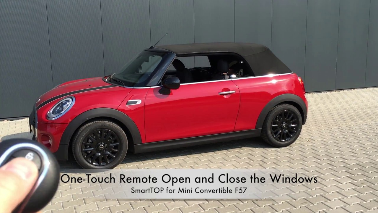 mods4cars SmartTOP for Mini Convertible F57 - One-Touch open / close / Remote Top