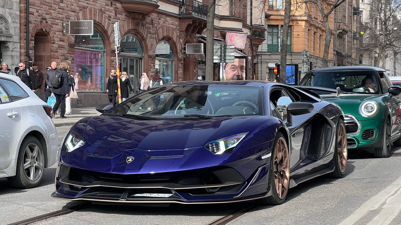 Supercars in Stockholm | March 2025 | SVJ, Sterrato, Radical RXC, 992 Dakar, 992 S/T, C8 E-Ray