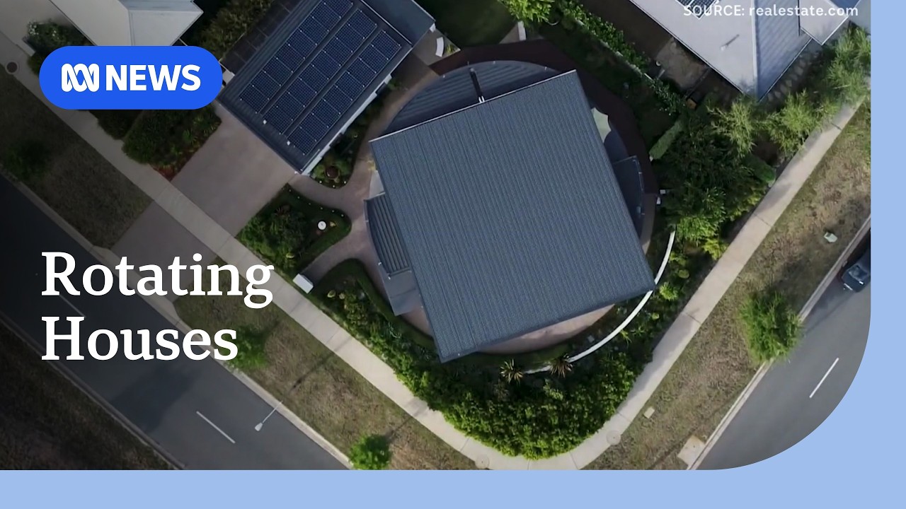Engineer builds house that can rotate in 27 minutes | ABC NEWS