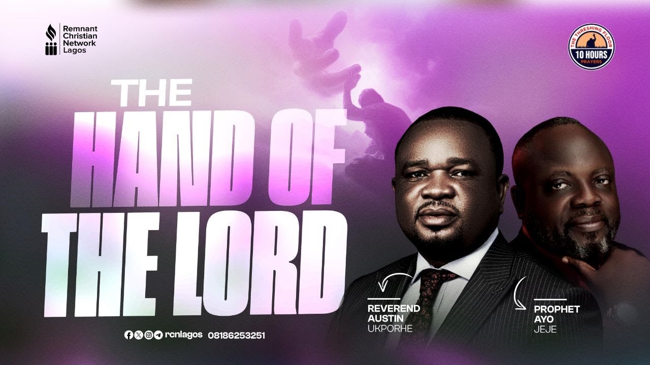 THE HAND OF THE LORD || REV AUSTIN UKPORHE & PROPHET AYO JEJE || THRESHING FLOOR || 21STSEPT24