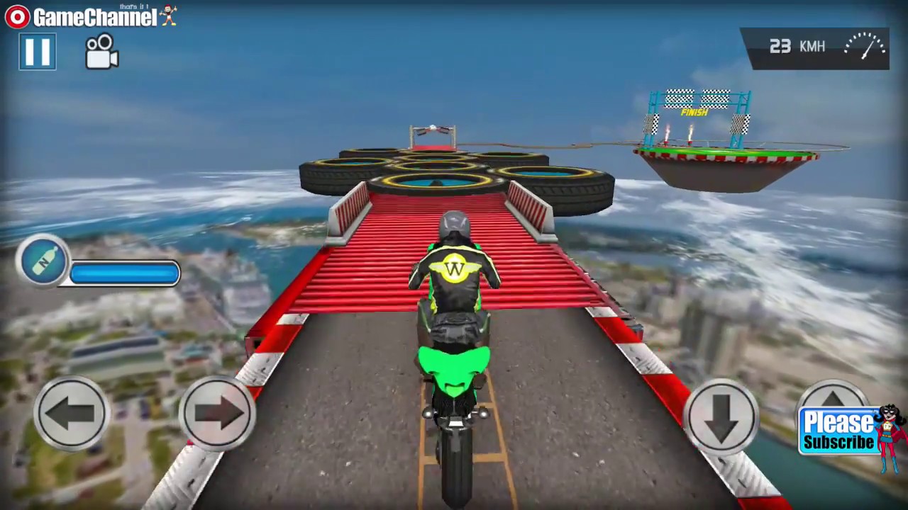 Impossible Bike Ride Games / Play Impossible Racing Games / Android Gameplay Video #2