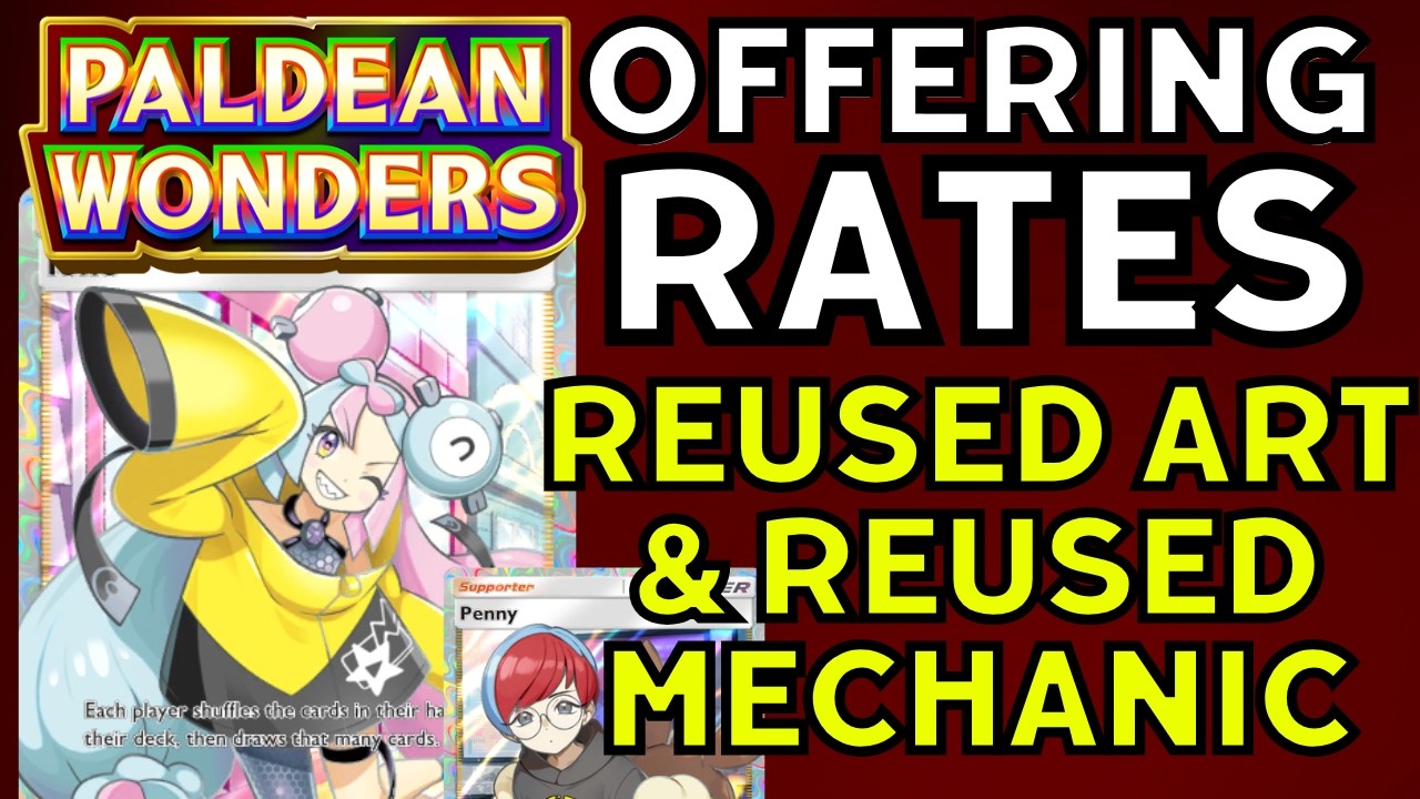 Paldean Wonders: предлагаемые цены — повторно используемые арты, повторно используемые механики и...