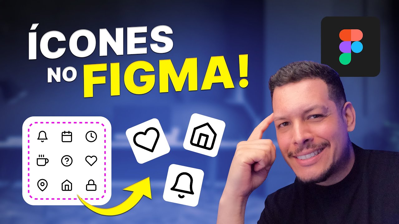 Icones no Figma: Importar, Criar e Baixar Biblioteca de Ícones em 5 Passos simples!