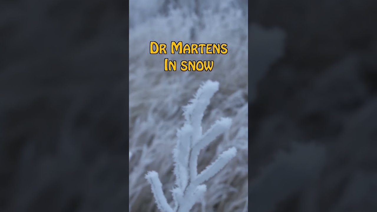 Can Dr Martens 1460 Boots be worn in the snow?