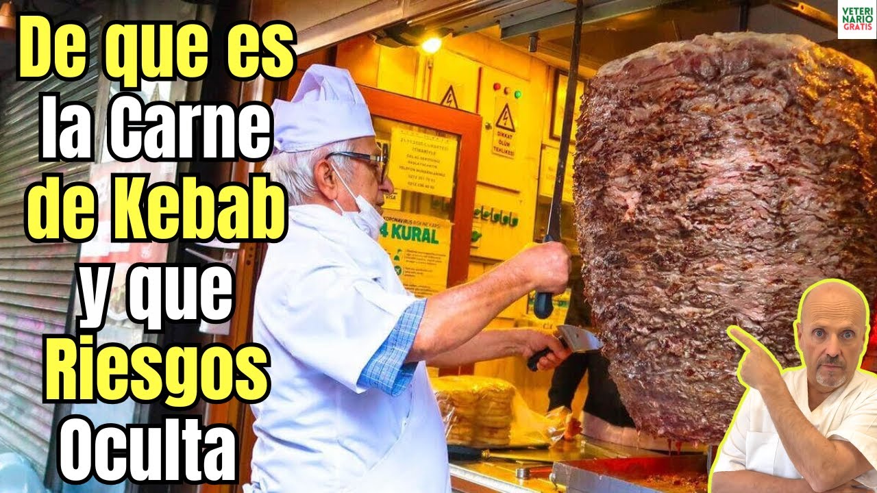 🥙😱 ¿DE QUÉ ES LA CARNE DE KEBAB? ¿Y QUÉ RIESGOS TIENE PARA LA SALUD?