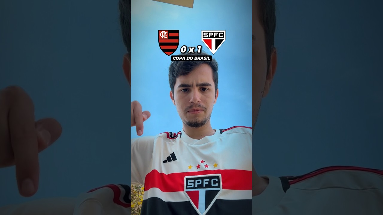 SPFC VENCE O JOGO! #shorts #spfc #flamengo