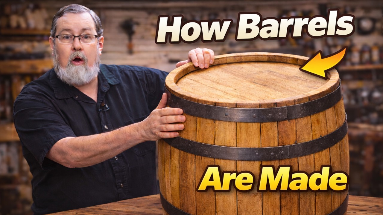 Make Your Own Wooden Barrels With This Forgotten Technique