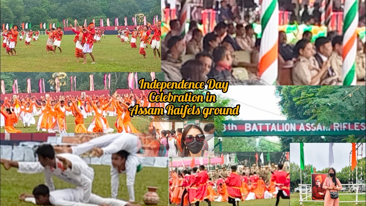 Tripura Assam Raifel Stadium independence day celebration