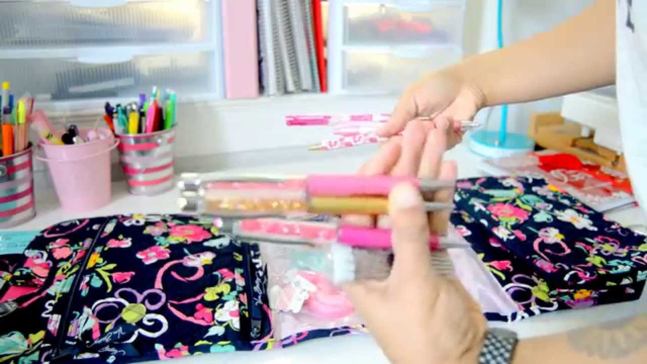 PLANNER BAG & STICKER STORAGE