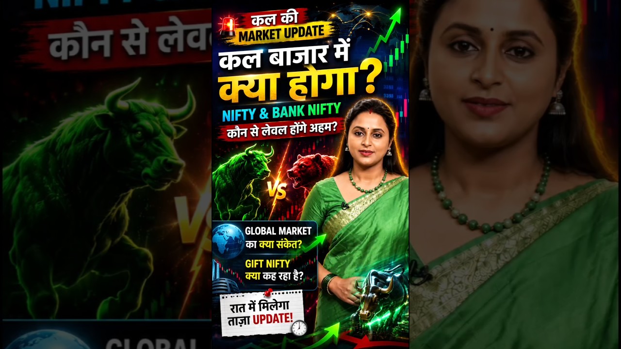 Nifty Tomorrow Prediction | Support & Resistance | Bank Nifty | Global Market News
