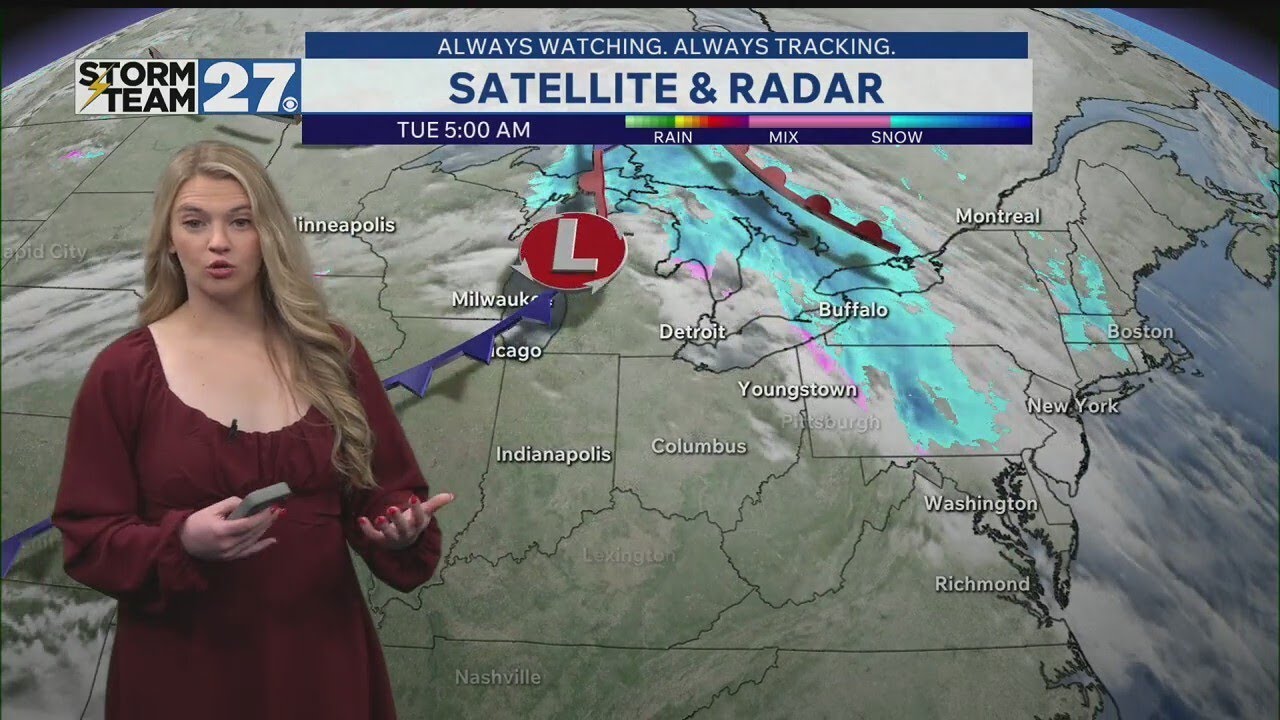 Warm Tuesday before brief midweek cooldown