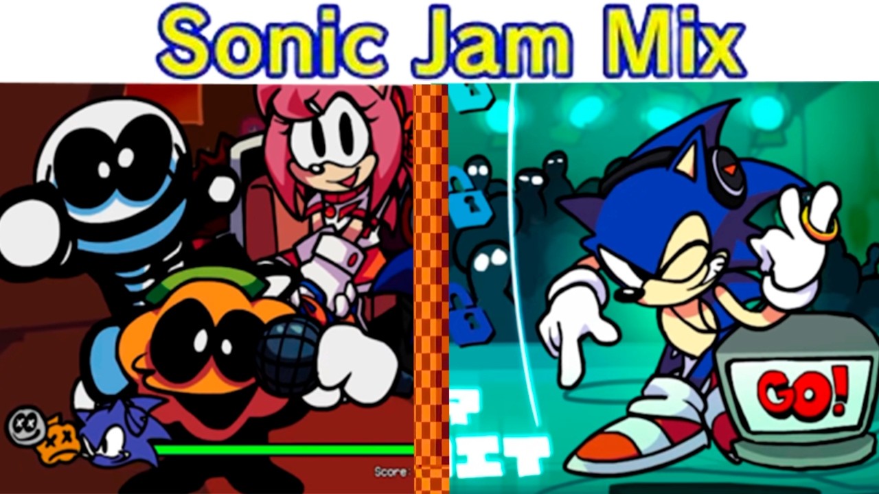 FNF Sonic Jam + Spookeez + Sonic Mix🎶