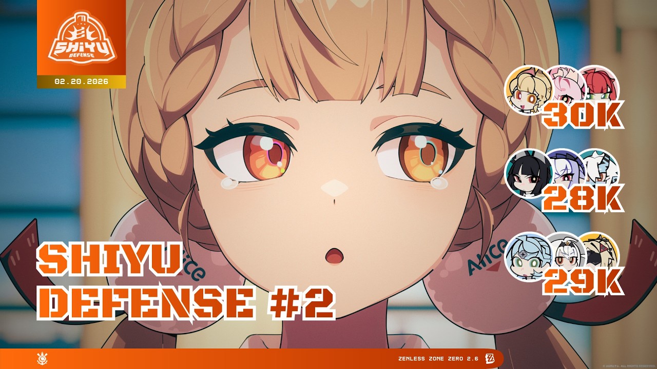 Shiyu Defense S Rank | Alice, Miyabi and Sanby | Zenless Zone Zero