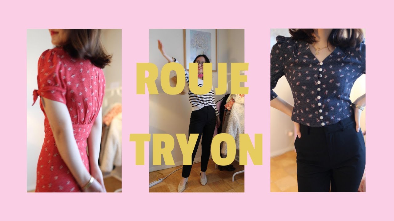 FRENCH GIRL CHIC | ROUJE TRY ON