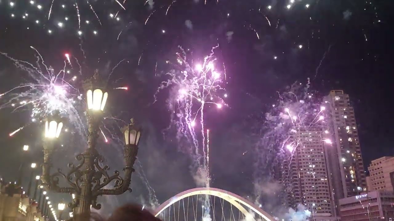 Kung Hei Fat choy..Happy chinese new year 2026!!! Beutiful fireworks  @pasigriveresplanade 