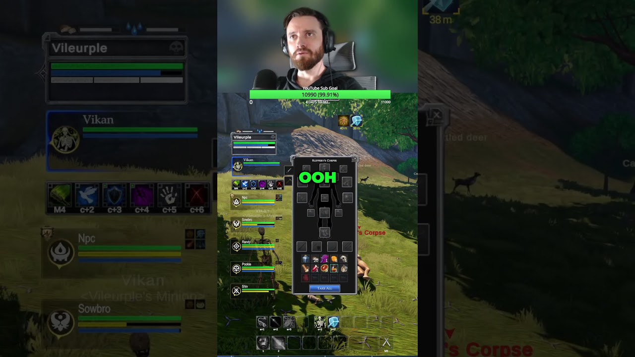 Full (bag) Loot is WILD! 💰 Pantheon PvP Server Gameplay #pantheonriseofthefallen #mmorpg #shorts