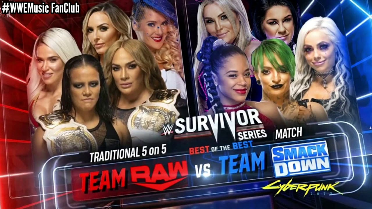 WWE Survivor Series 2020 Match Card (+Theme Song + Promo)