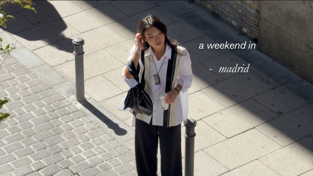 a long weekend in madrid (and the powercut)  | vlog