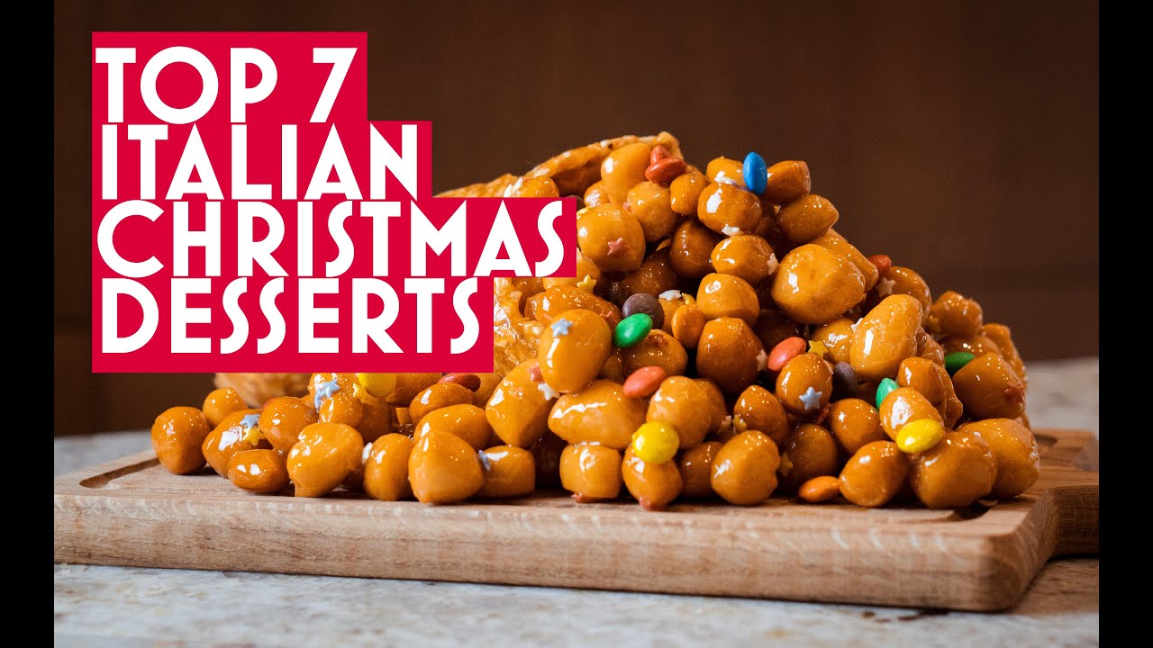 Top 7 Italian Desserts |  Christmas table ideas