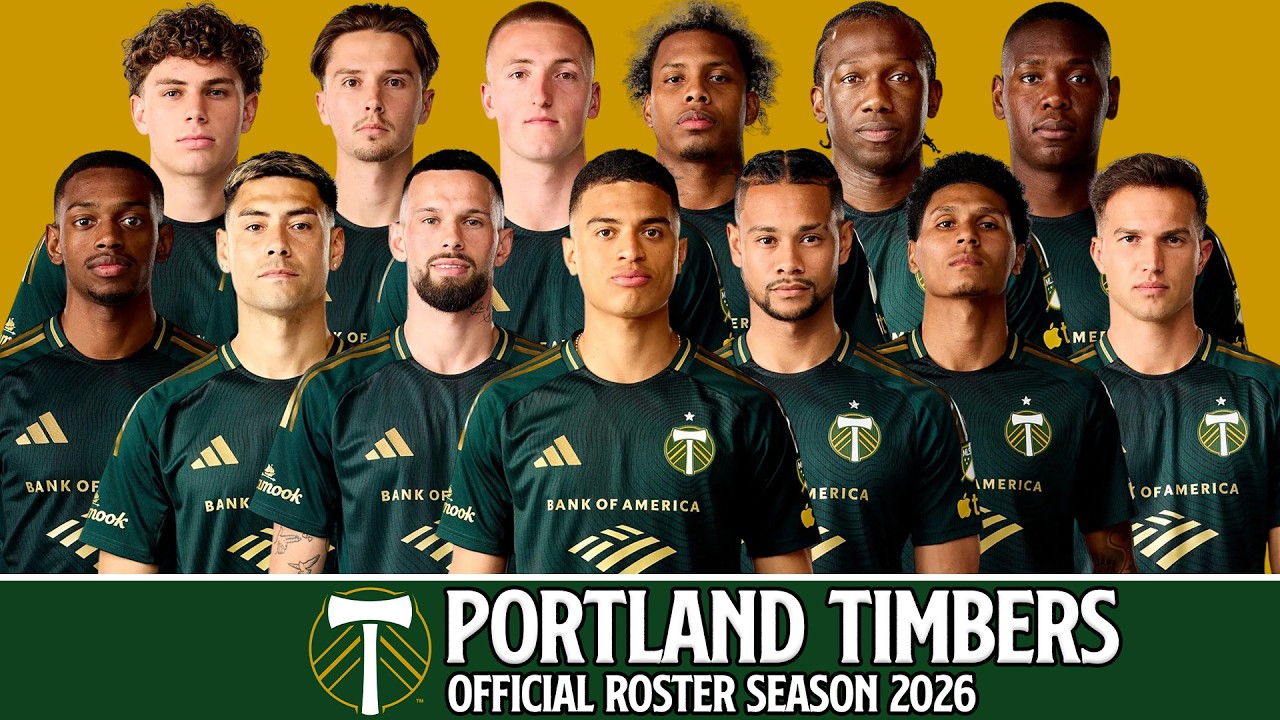 Portland Timbers Official Roster Season 2026 | Portland Timbers | MLS 2026