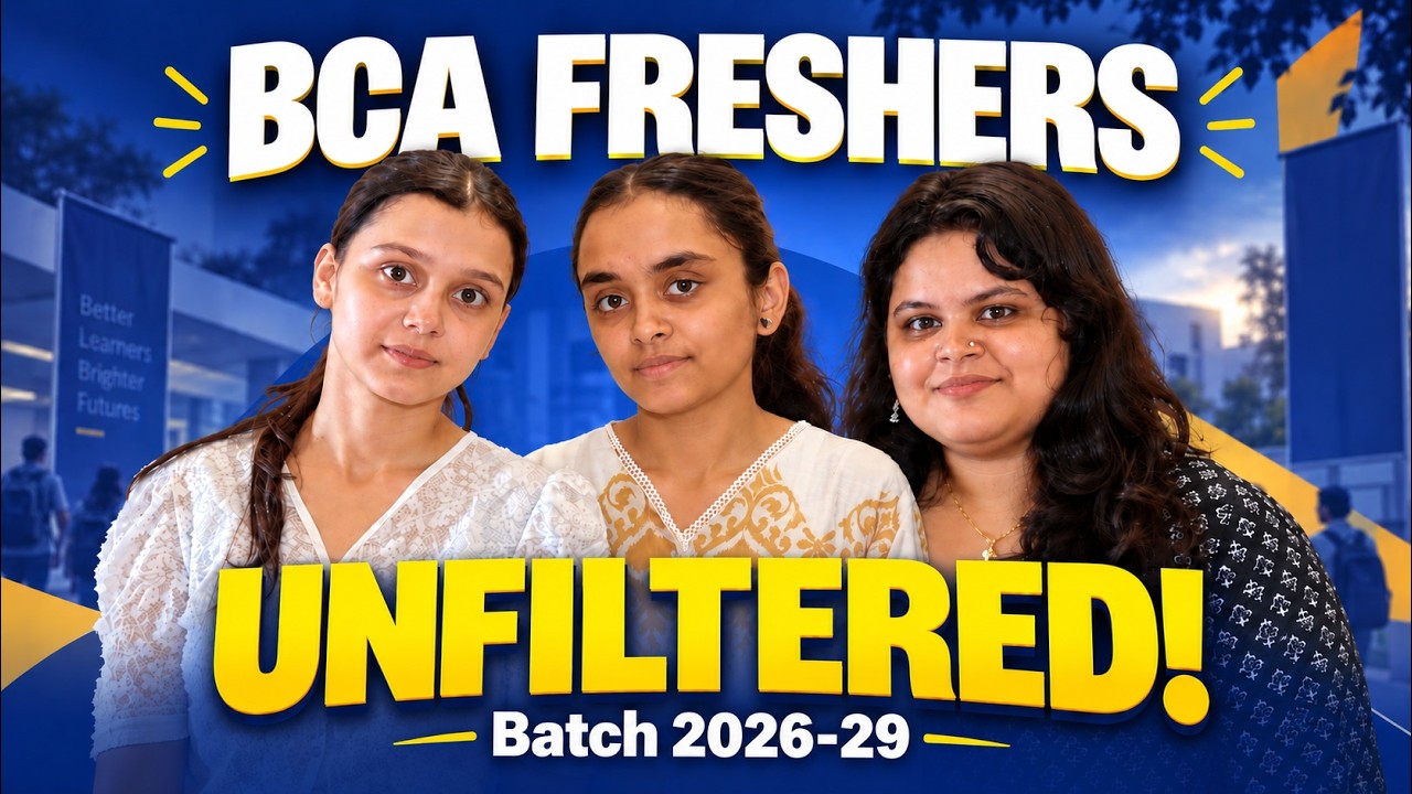 BCA Freshers 2026 | First Day Experience, Goals & College Life #after12th #bca #studentlife