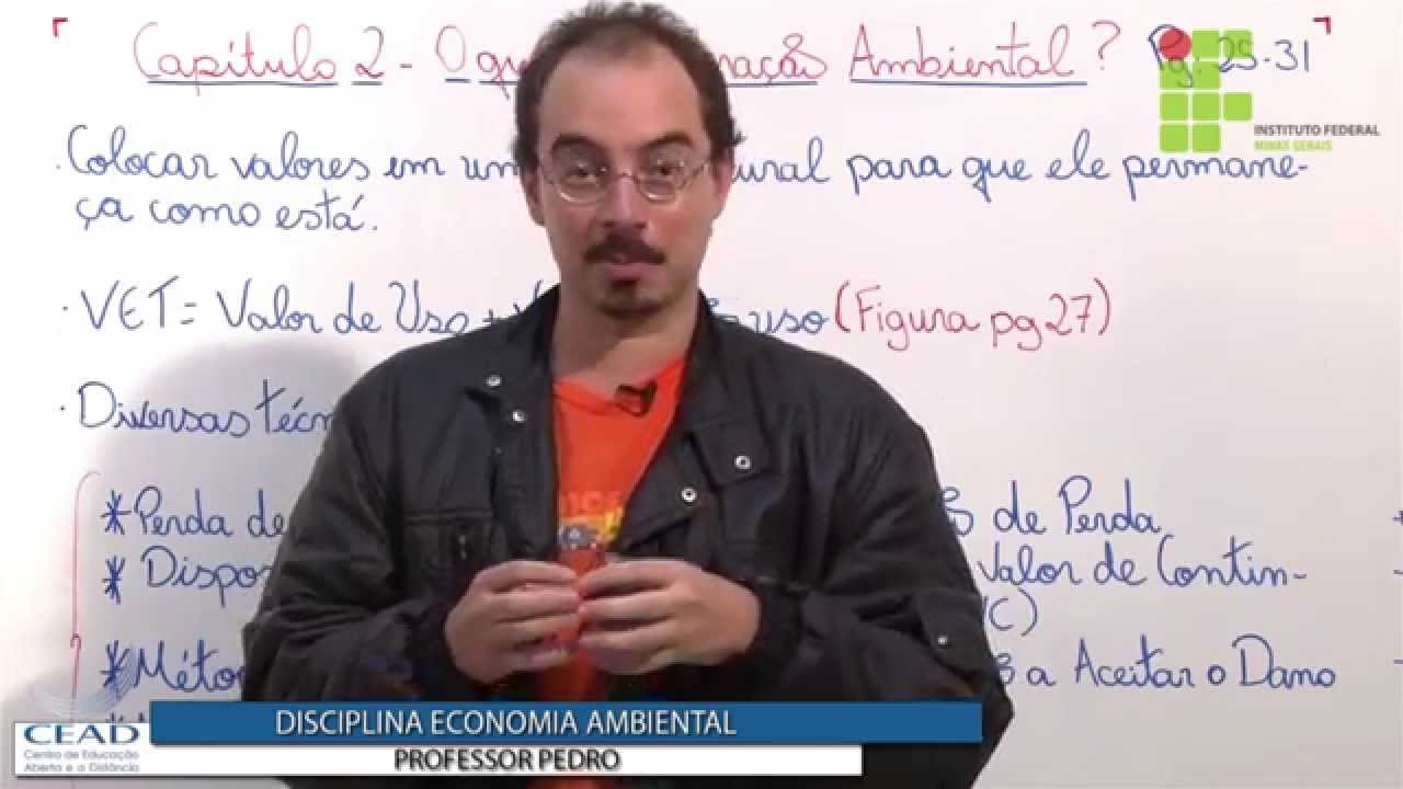 Economia Ambiental - Aula 2: O que &eacute; valora&ccedil;&atilde;o ambiental