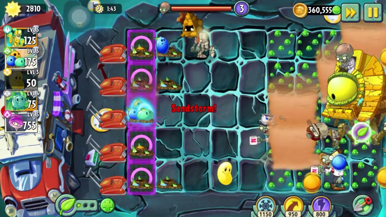 PvZ2 Penny’s Pursuit Week 307 (Electric Peel) - Boss fight