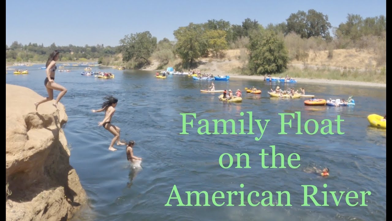 Family Float on the American River