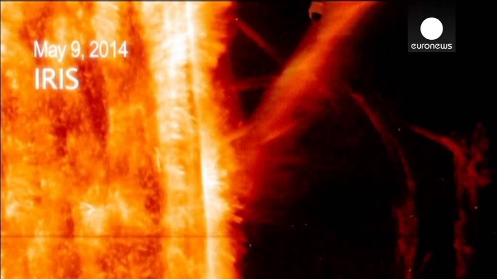 Giant coronal mass ejection on Sun captured by NASA