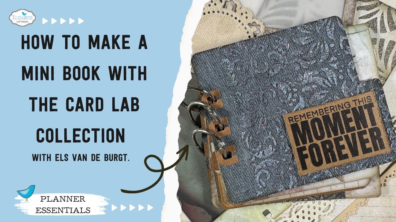 How to Make a Mini Book with the Card Lab Collection