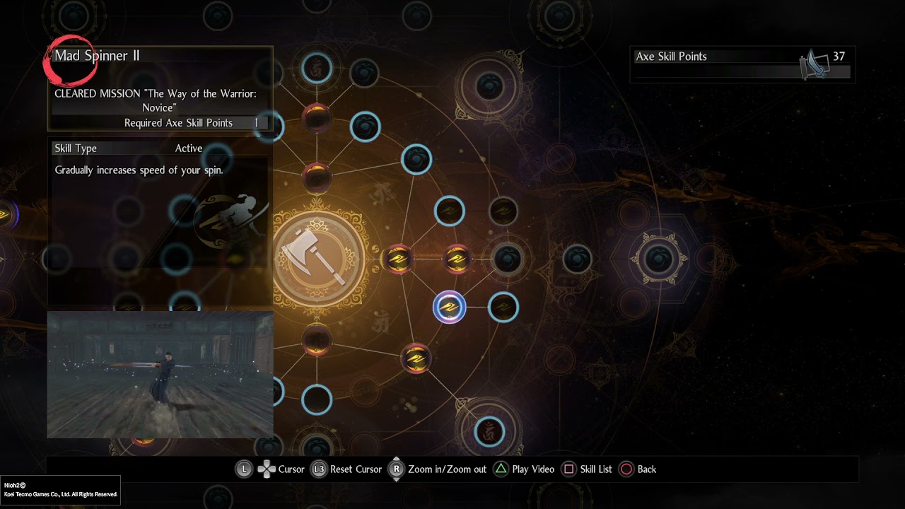 Nioh 2 - Weapon Guide: Axe/Hammer