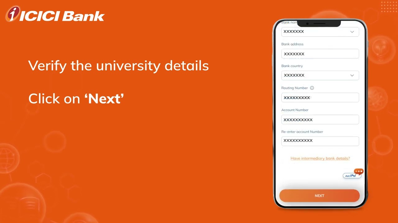 Money2World - Demo video for resident Indian to pay education fees to universities through iMobile