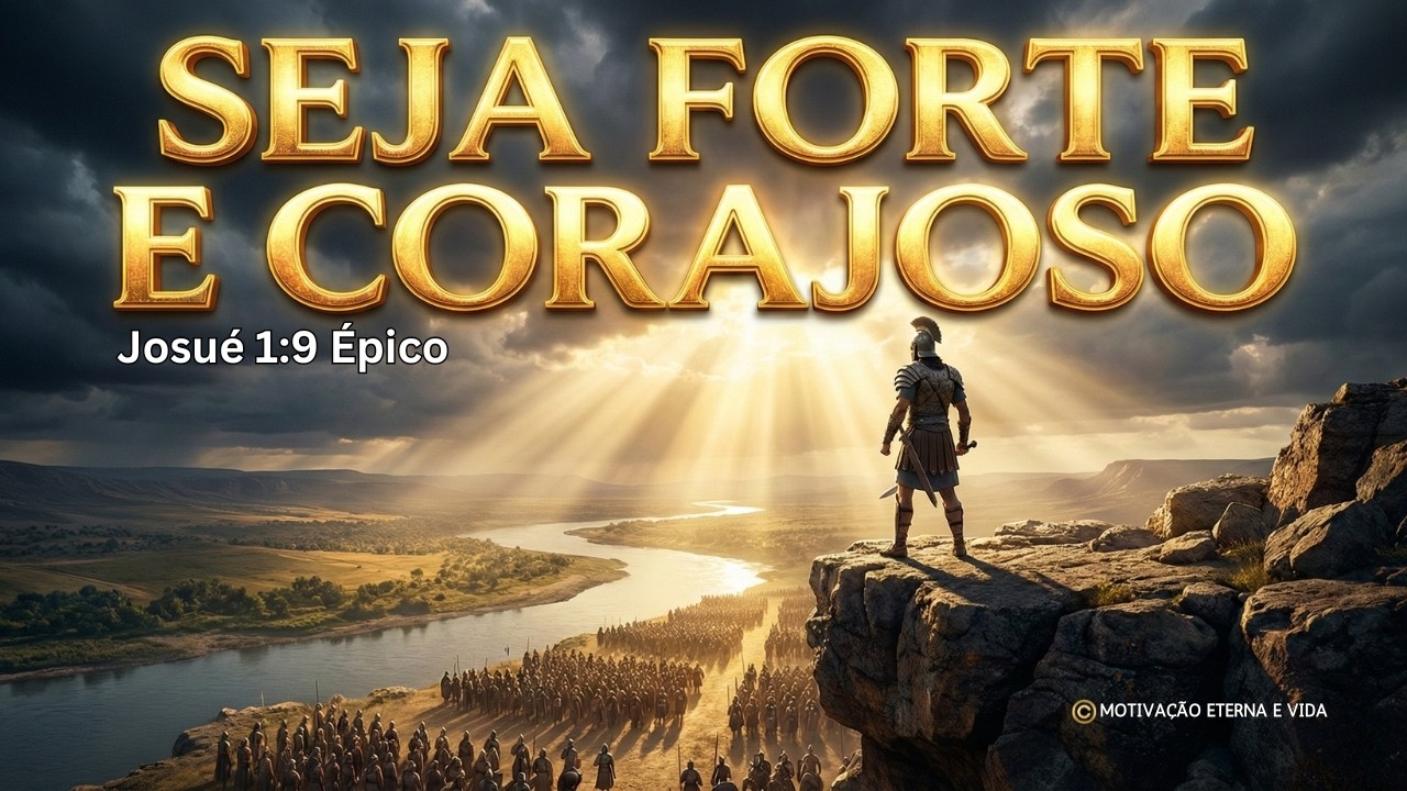 📝A Ordem de Deus para Você Vencer Qualquer Batalha... Josué 1:9