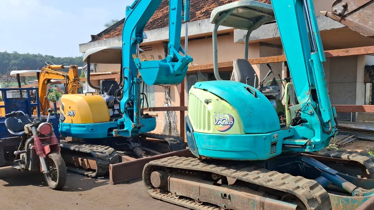Báo giá và review hai chiếc máy đào nhật bãi đẹp nhất nông cơ Vũ Văn Bự.
