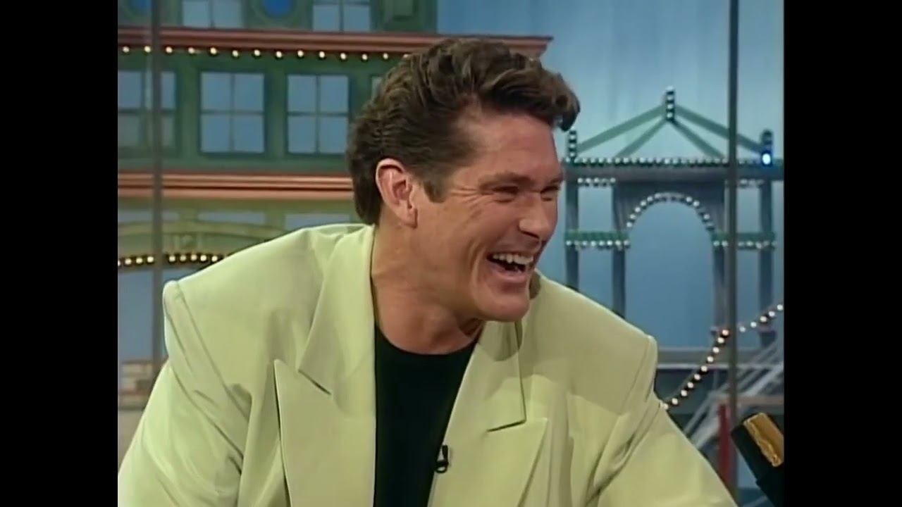 David Hasselhoff: Interview Rosie O'Donnell Show  (S1E91, 1996)